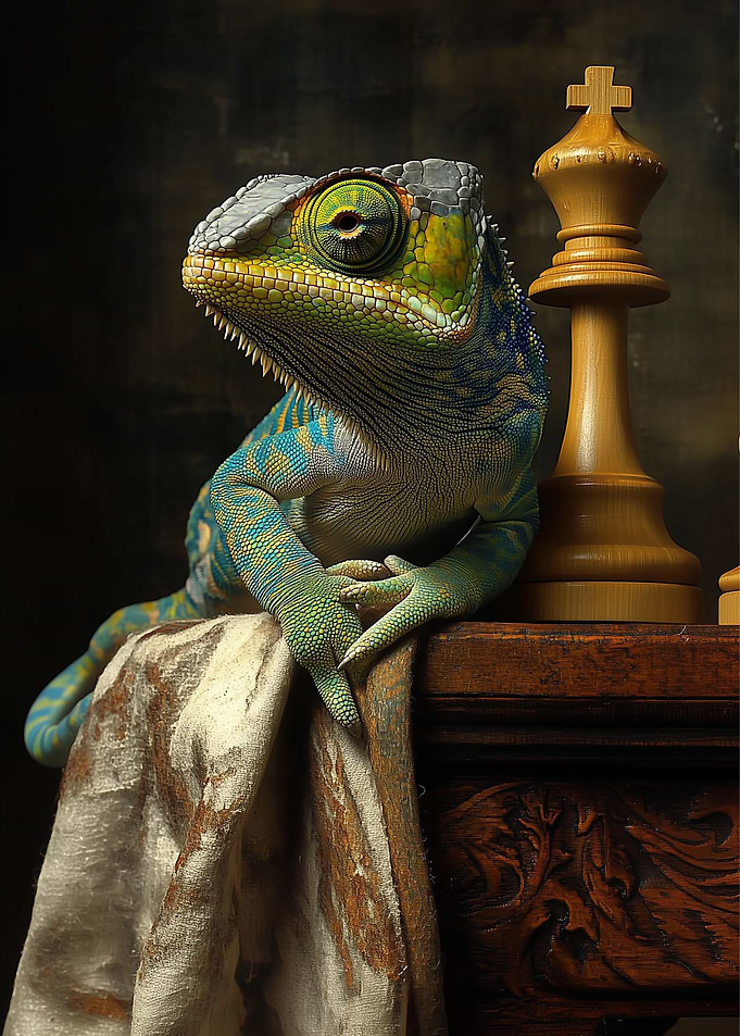Chameleon and Chess King