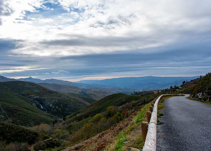 Mountain Road Landscape