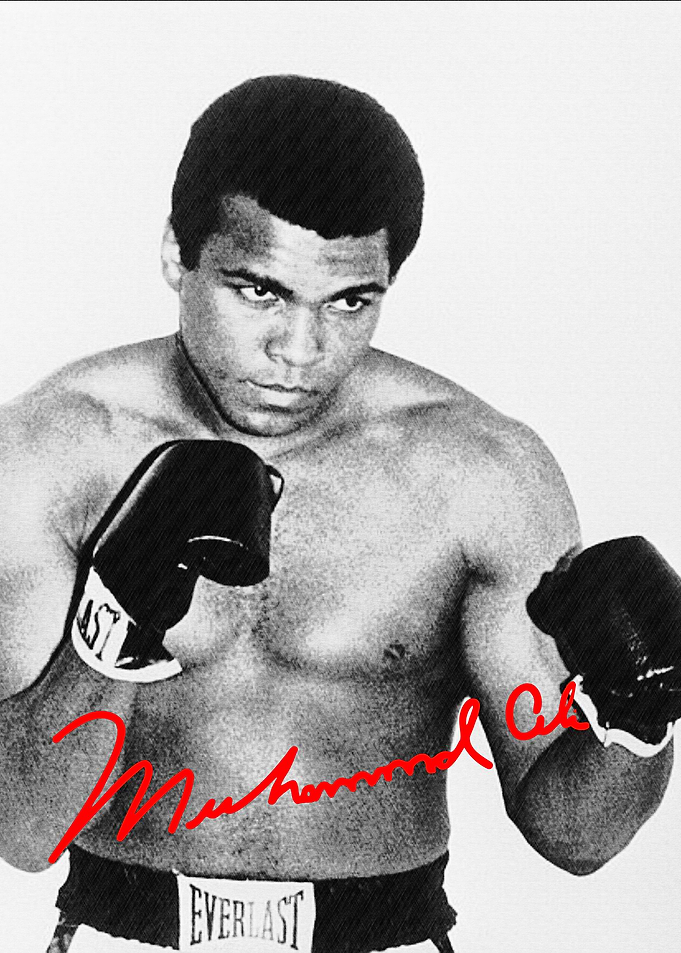 Muhammad Ali Boxing Poster