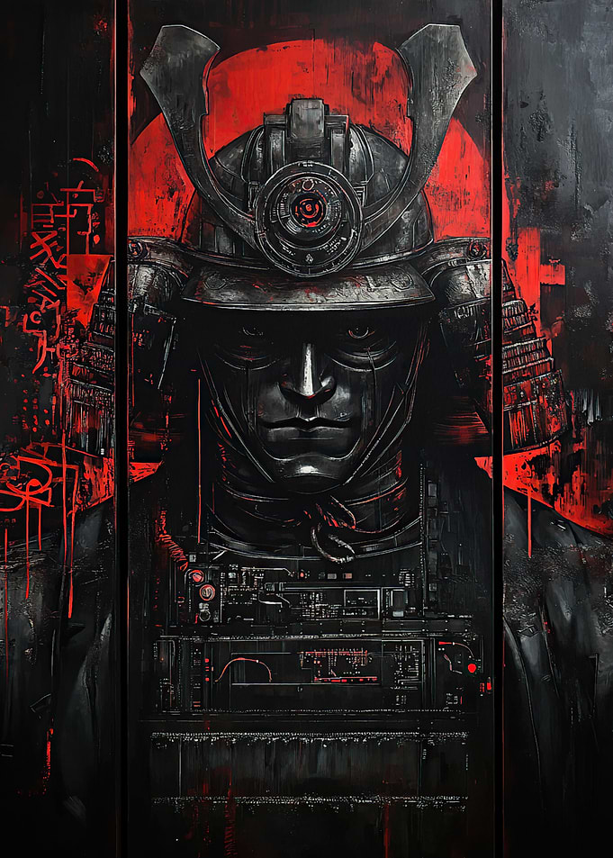 Cyberpunk Samurai