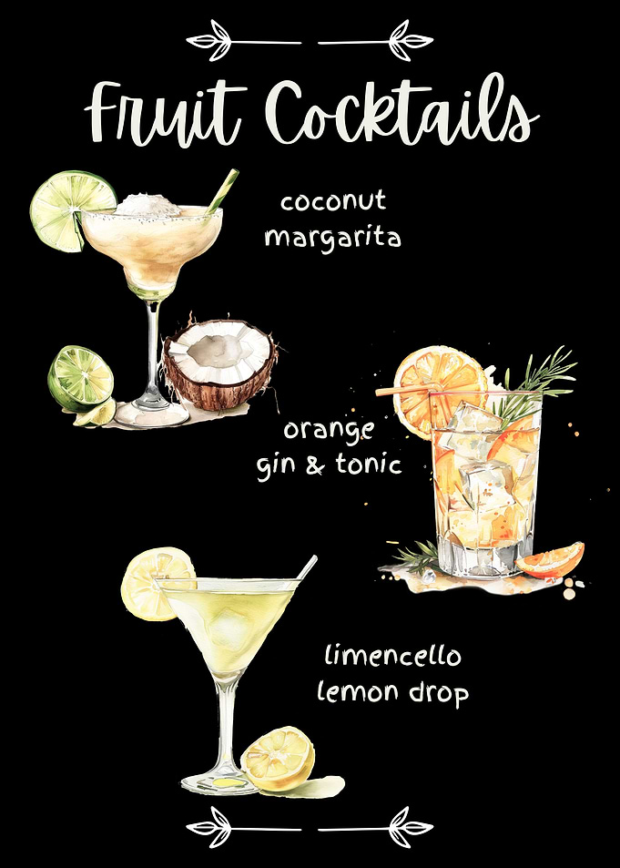 Fruit Cocktails No 1