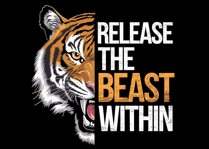 Release the Beast Within Tiger