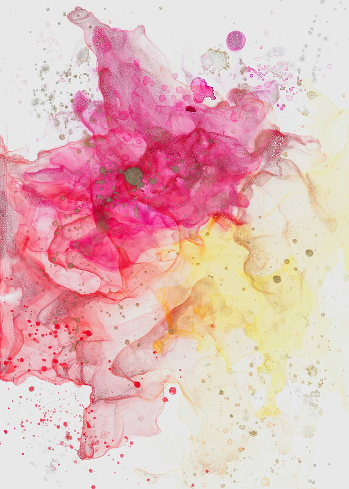 Abstract Ink Art