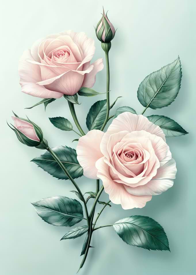 Pink Rose Bouquet