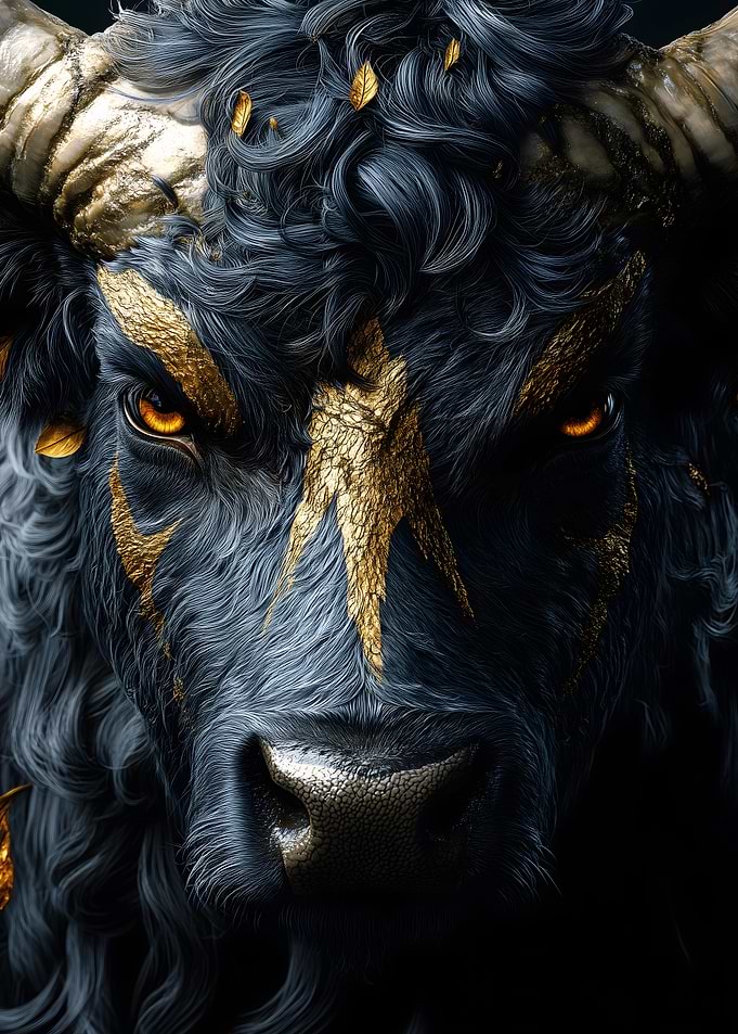 Golden Bull Animal