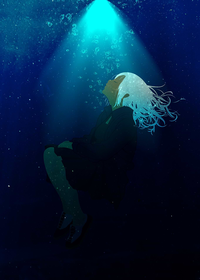 Anime Girl Underwater