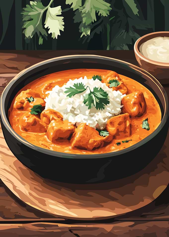 Chicken Tikka Masala with Rice