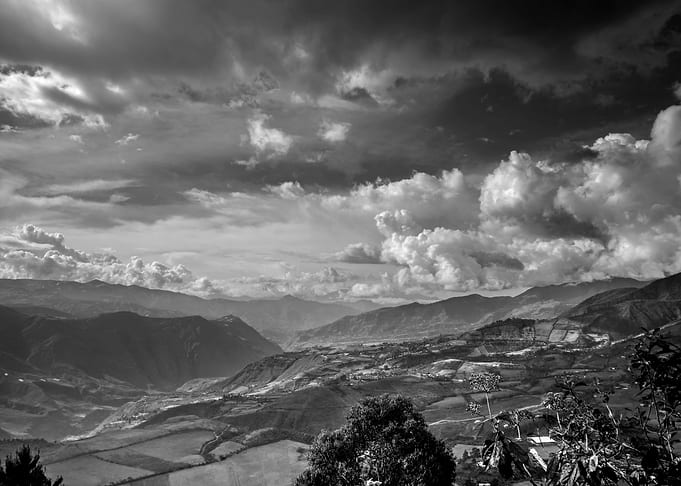 Mountain Valley Landscape