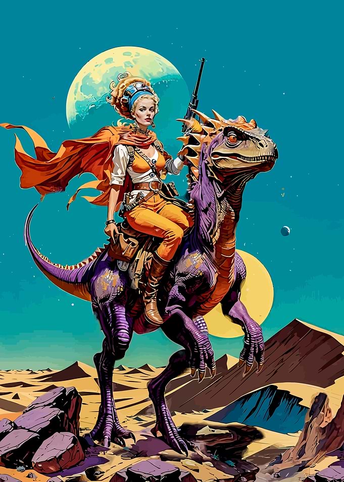 Space Cowboy & Dino