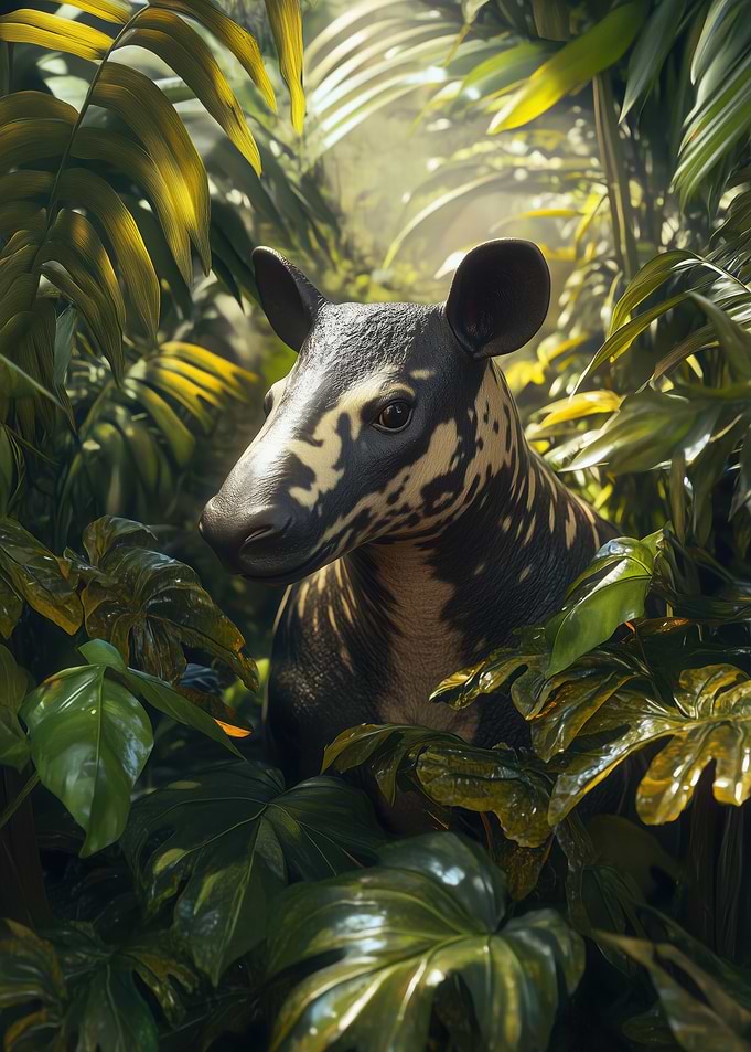 Tapir in Jungle