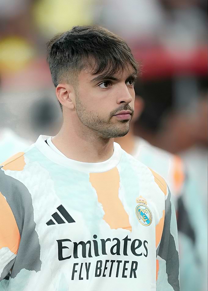 Raúl Asencio Real Madrid Soccer Player