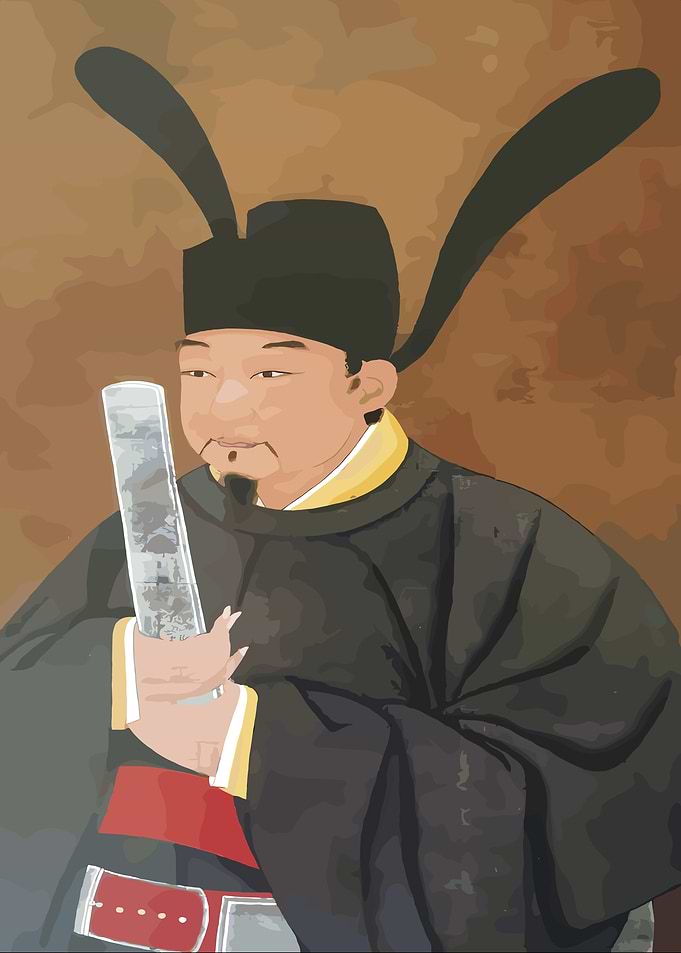 Japanese Samurai Illustration