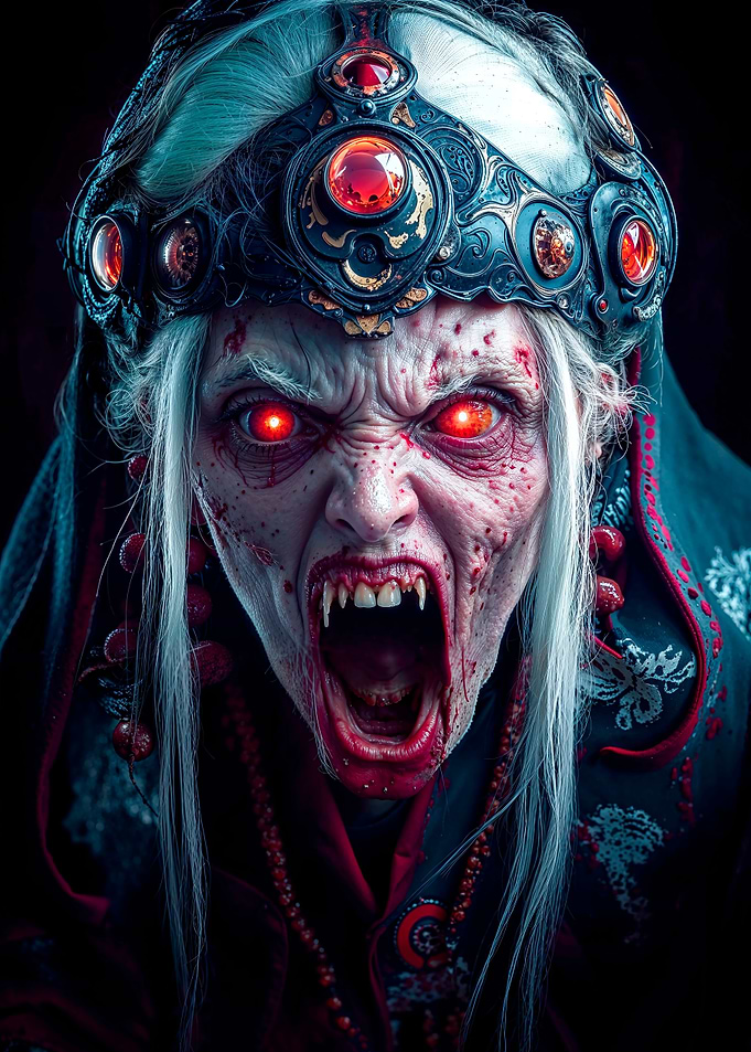 Vampire Queen Portrait