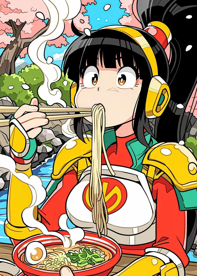 Ramen Bliss in Nature