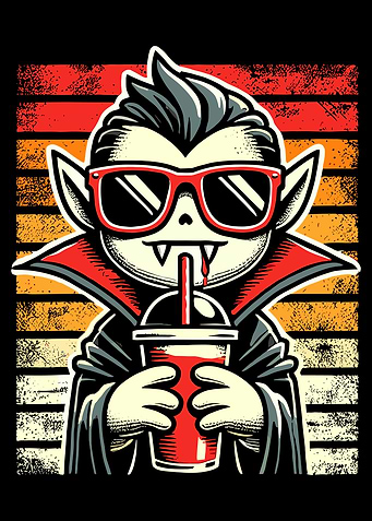 Vampire with Sunglasses