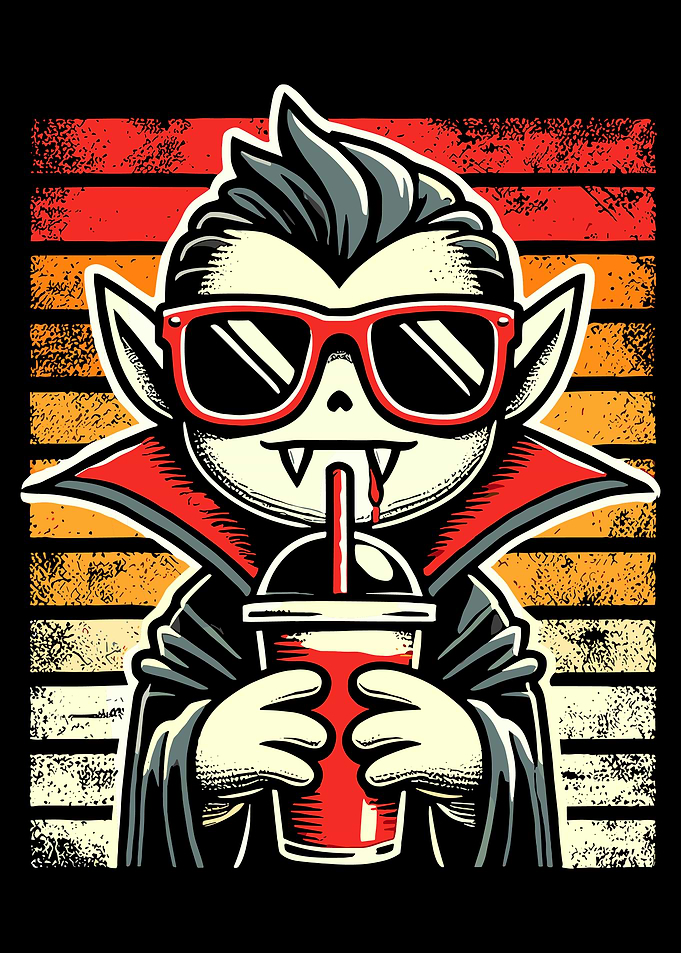 Vampire with Sunglasses