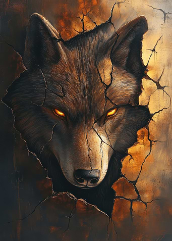Eyes of Eternity Wolf