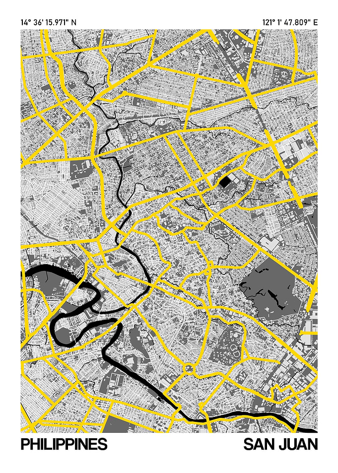 San Juan City Street Map