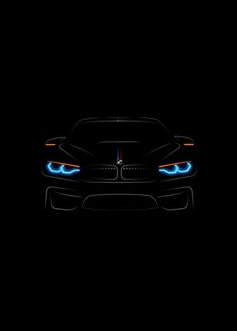 BMW Car Outline