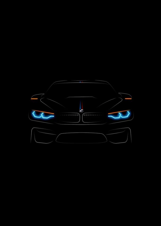 BMW Car Outline