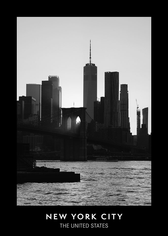 NYC Skyline & Brooklyn Bridge