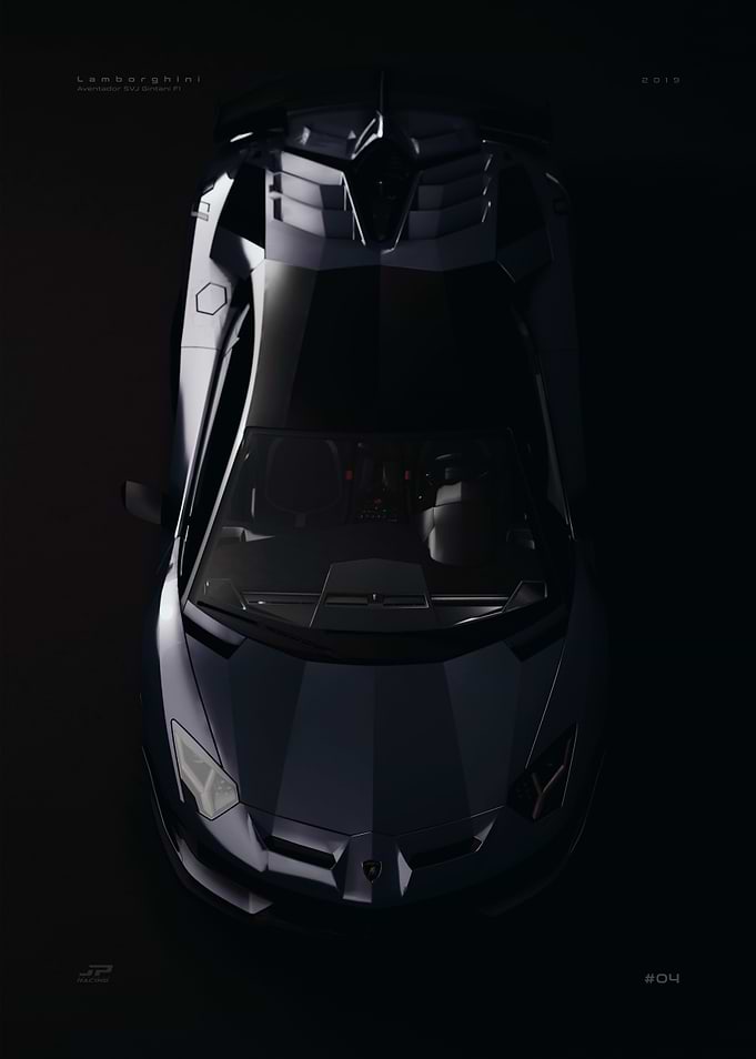 Lamborghini Aventador SVJ Gintani F1 2019