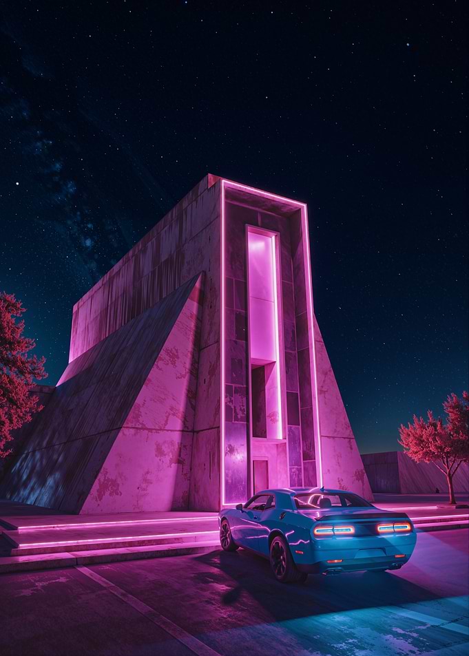 Neon Night Drive