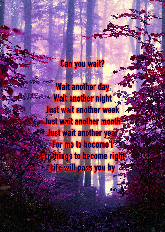Can You Wait?