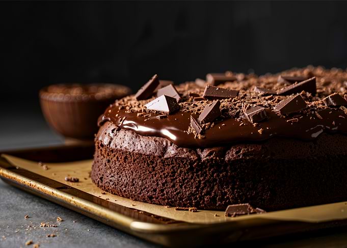 Chocolate Cake with Ganache