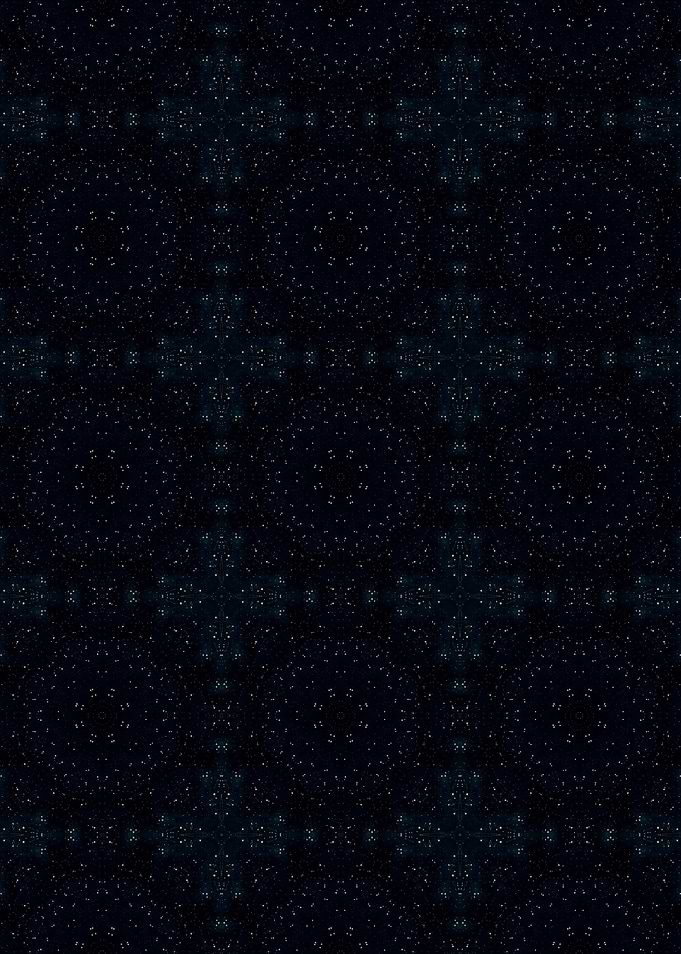 Abstract Night Sky Pattern