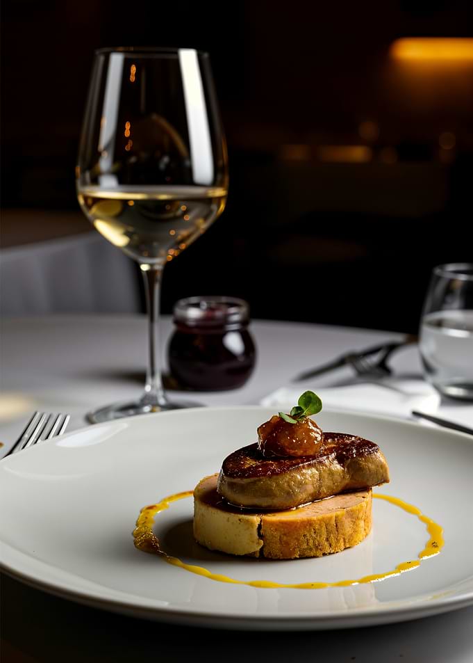 Foie Gras with Sauce