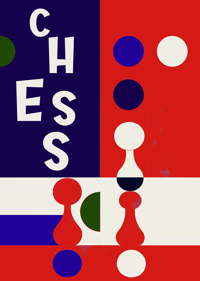 Chess Abstract Art