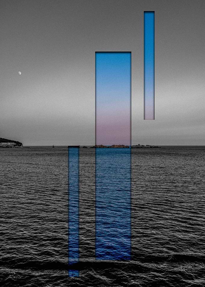 Sea and Sky Abstract Croatia