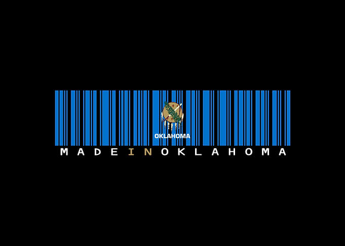 Oklahoma Barcode Design
