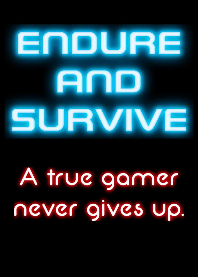 Gamer Motivation Neon Sign
