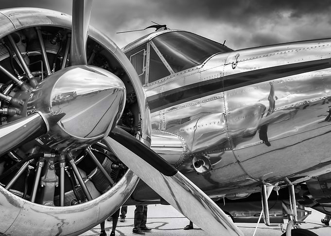 Vintage Airplane Propeller