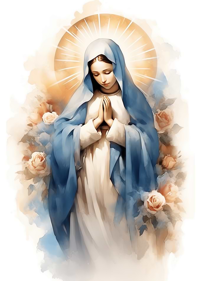 Virgin de Guadalupe Painting