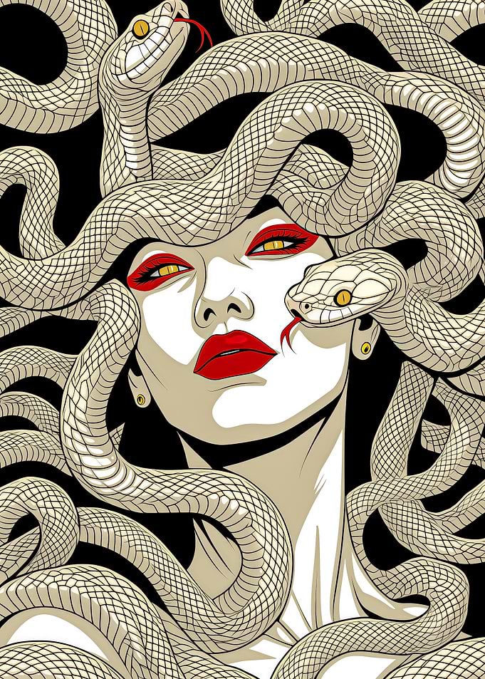 Medusa Portrait