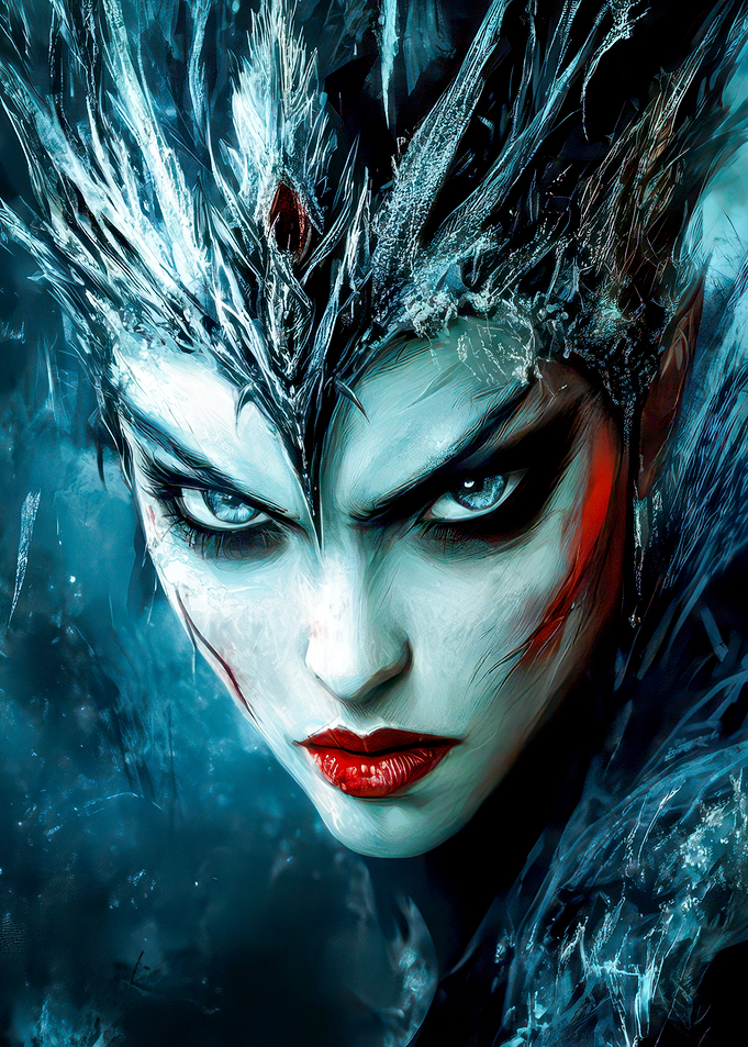 Ice Queen Portrait