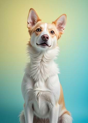 Cute Dog Portrait