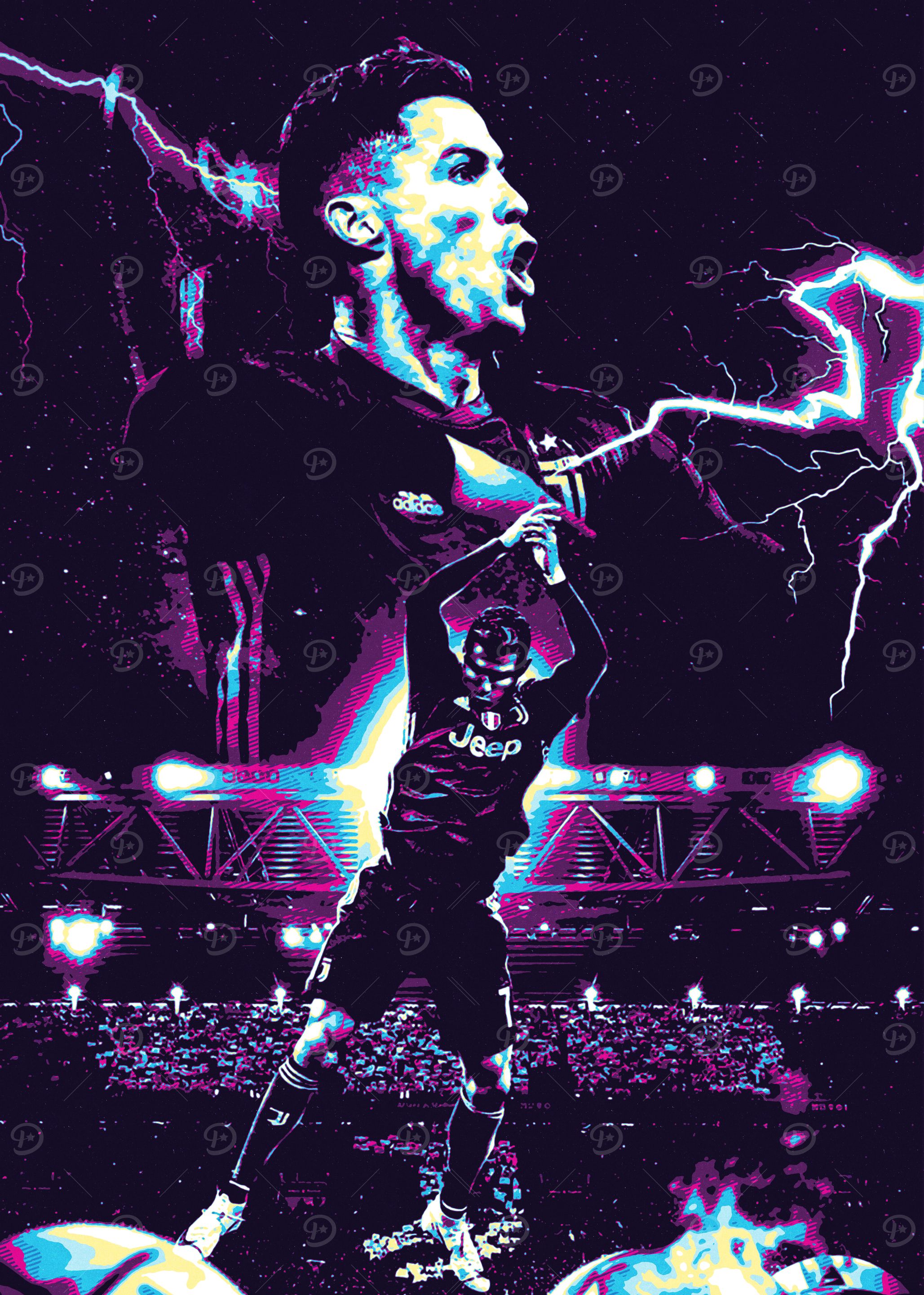 Cristiano Ronaldo Soccer Art