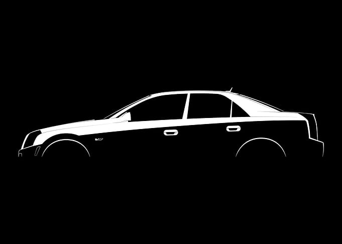 CTS-V (2005) Silhouette