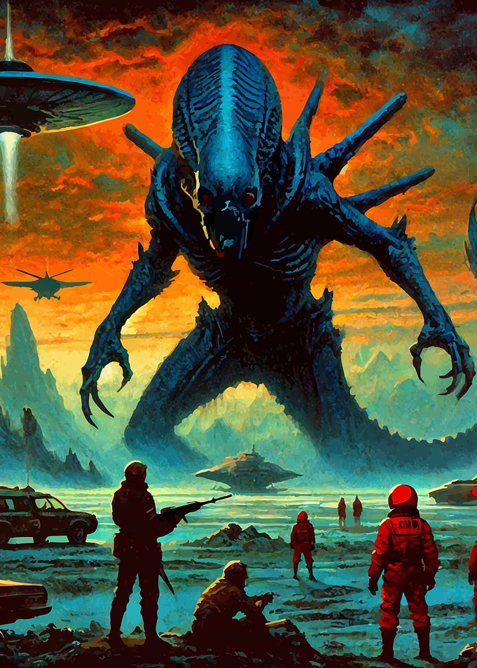 Alien Encounter Science Fiction