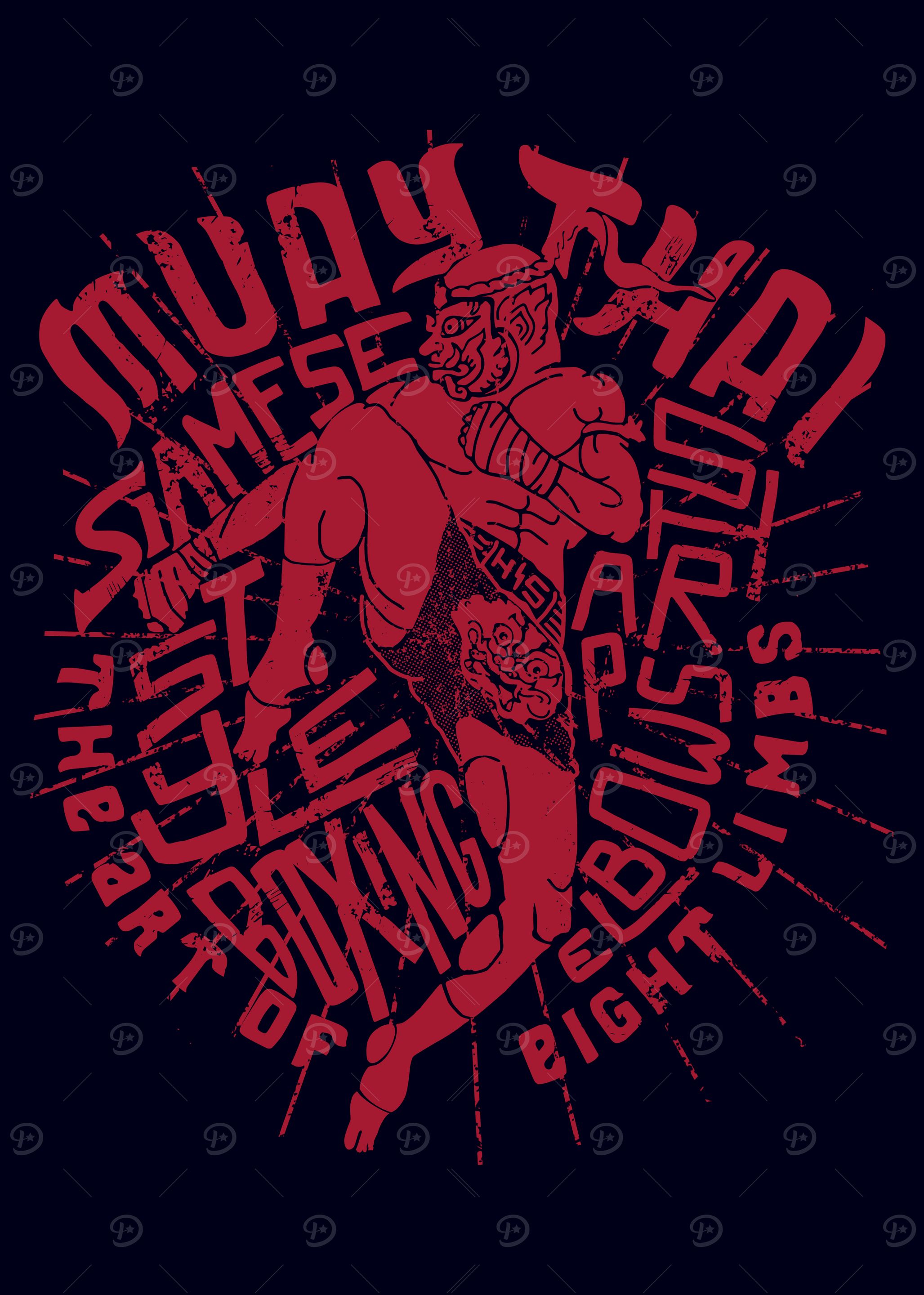 Red Khanom The Muay Thai Fighter