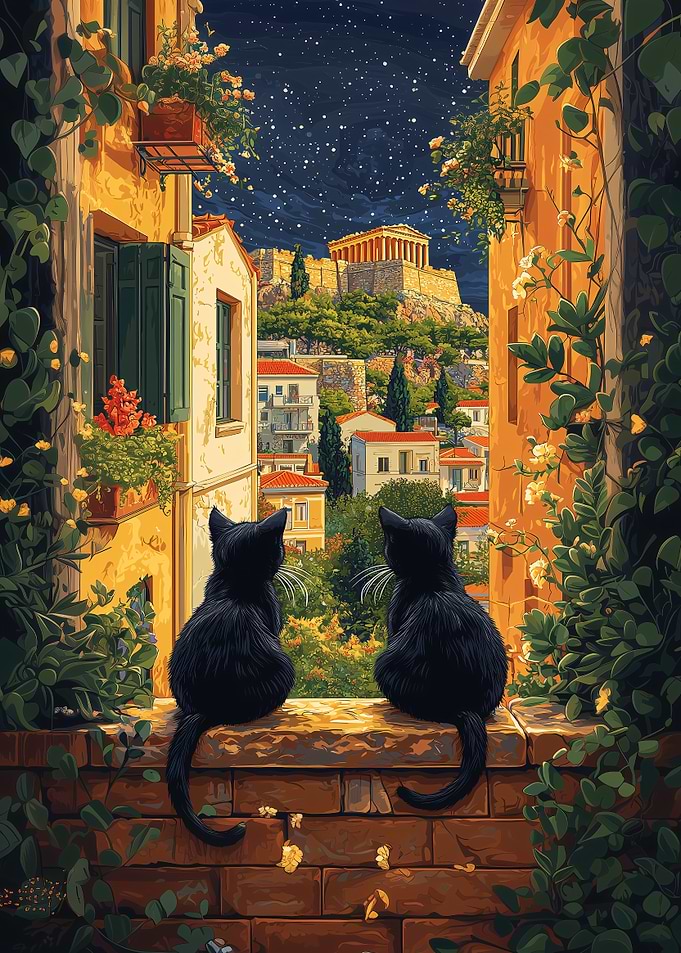 Athens And The Cats