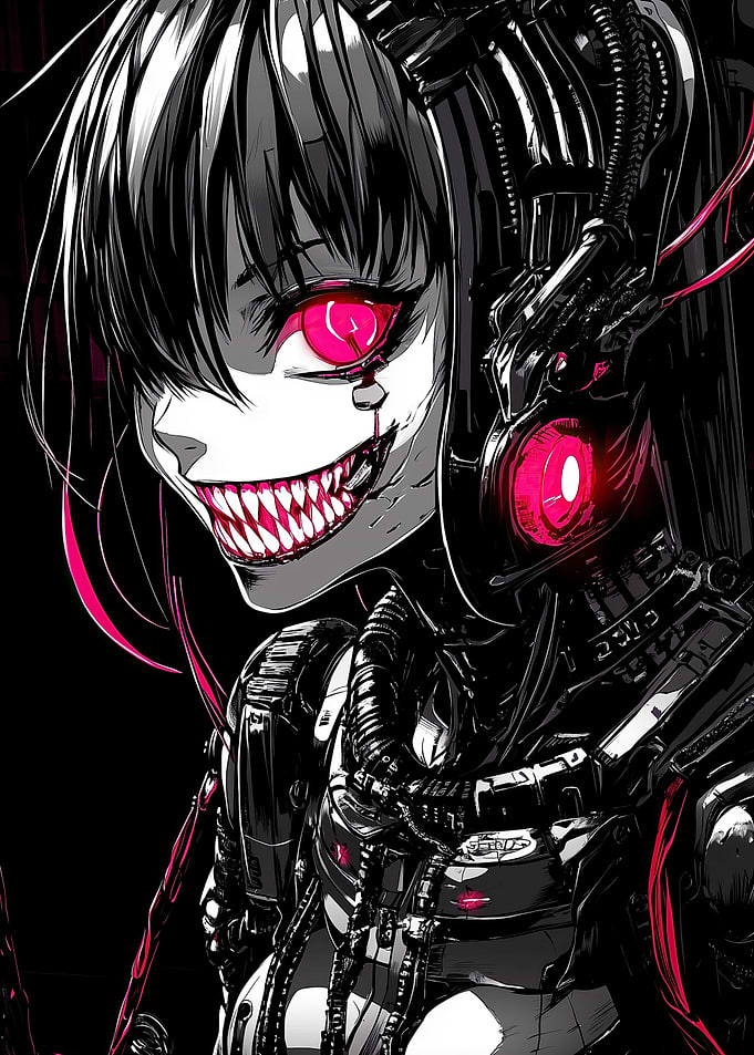 Cyberpunk Anime Girl