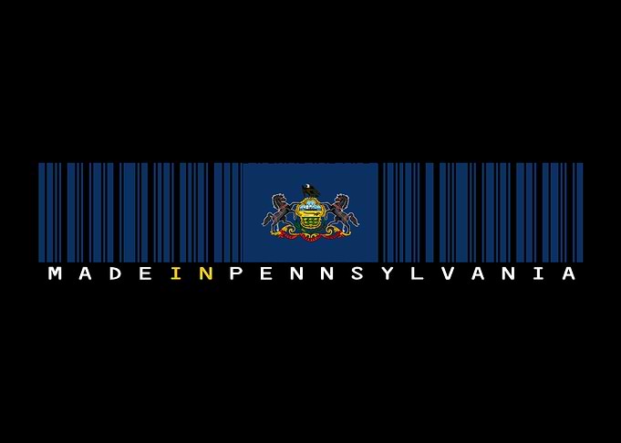 Pennsylvania State Flag Barcode