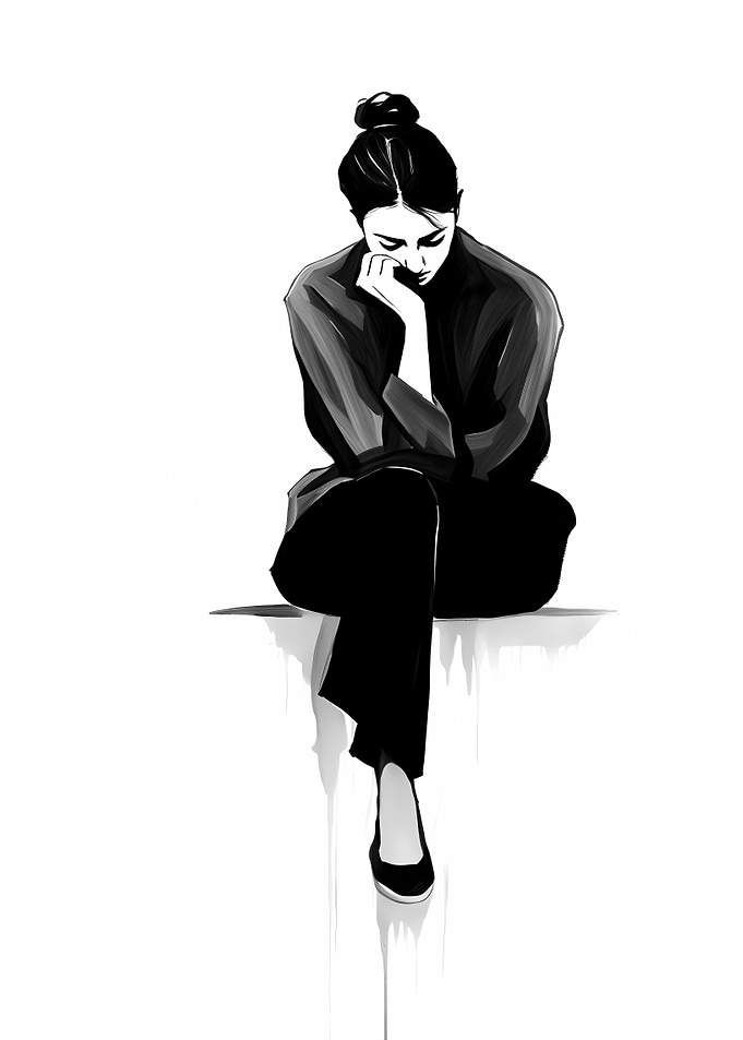 Woman in Thought