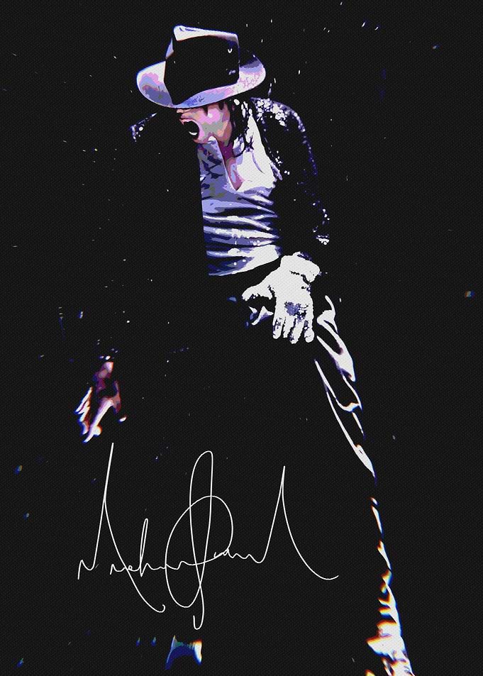 Michael Jackson Signature Art