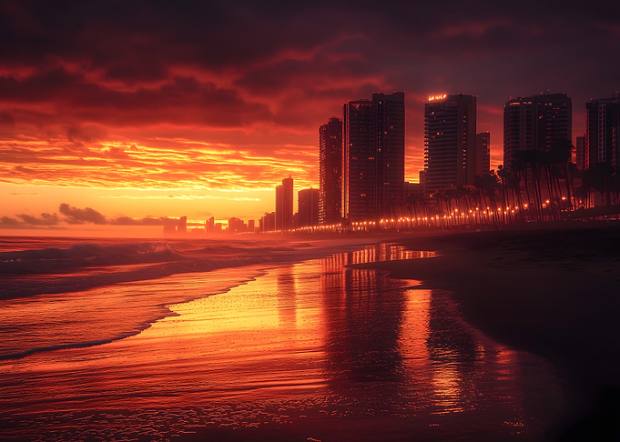 Cityscape Sunset